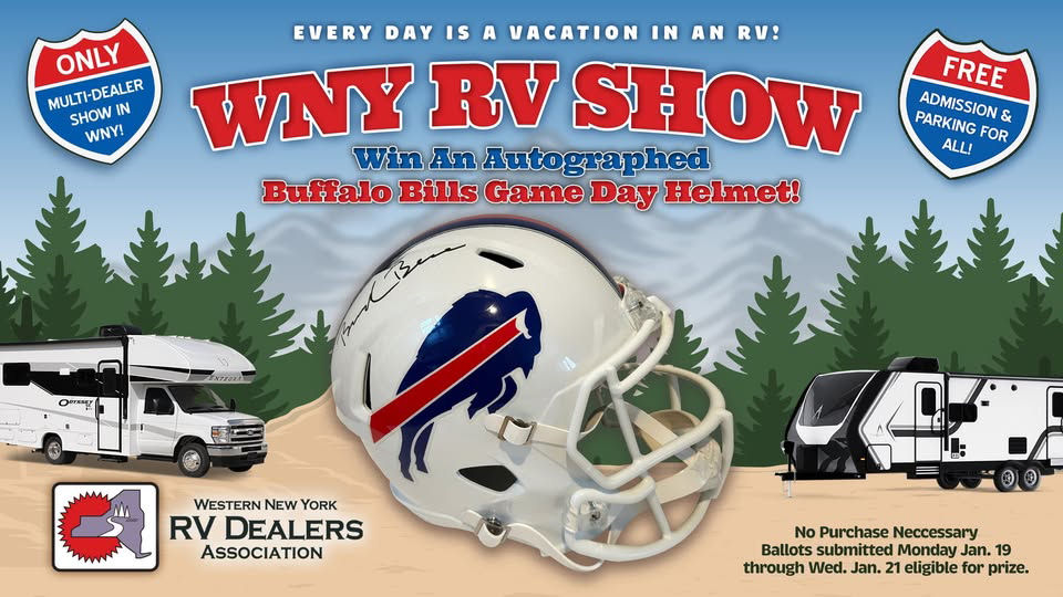 Bill Footbal Helment Giveaway